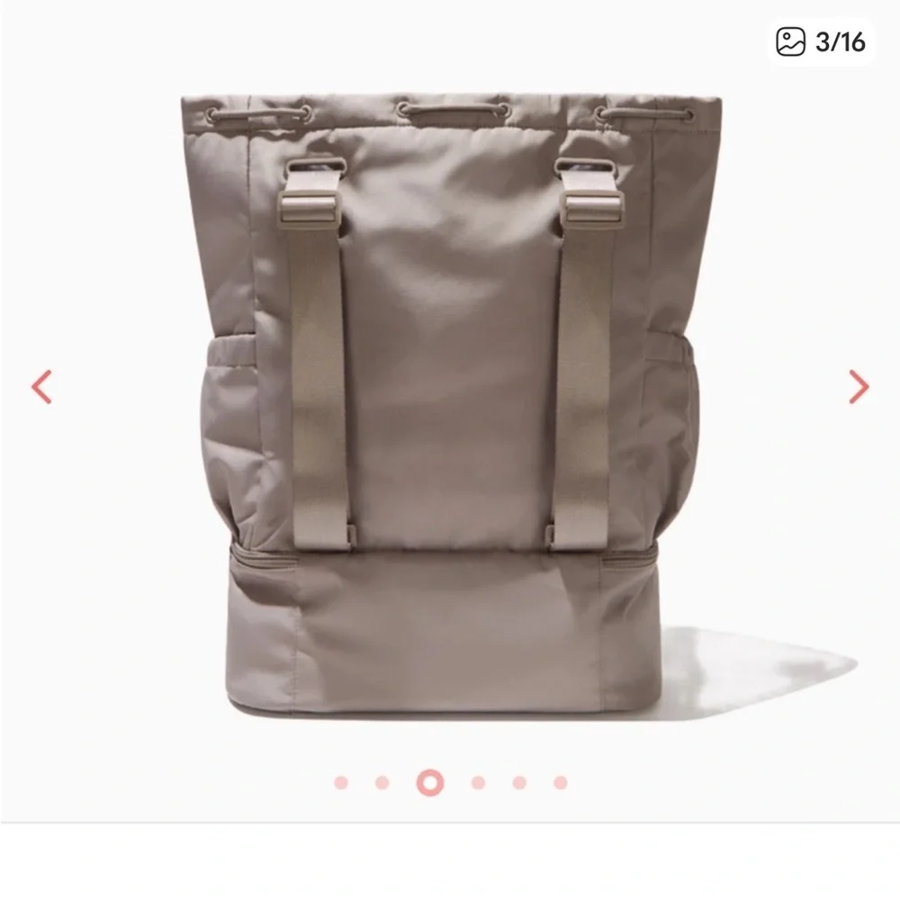 Beyond Yoga Gray TaupeBackpack